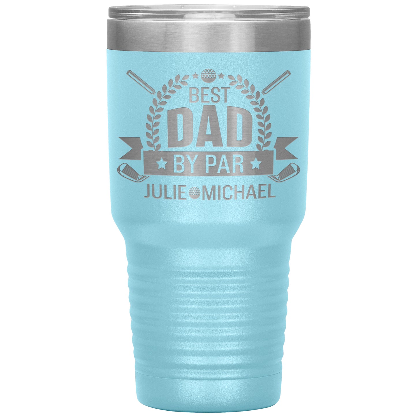 Best Dad by Par Golf Tumbler