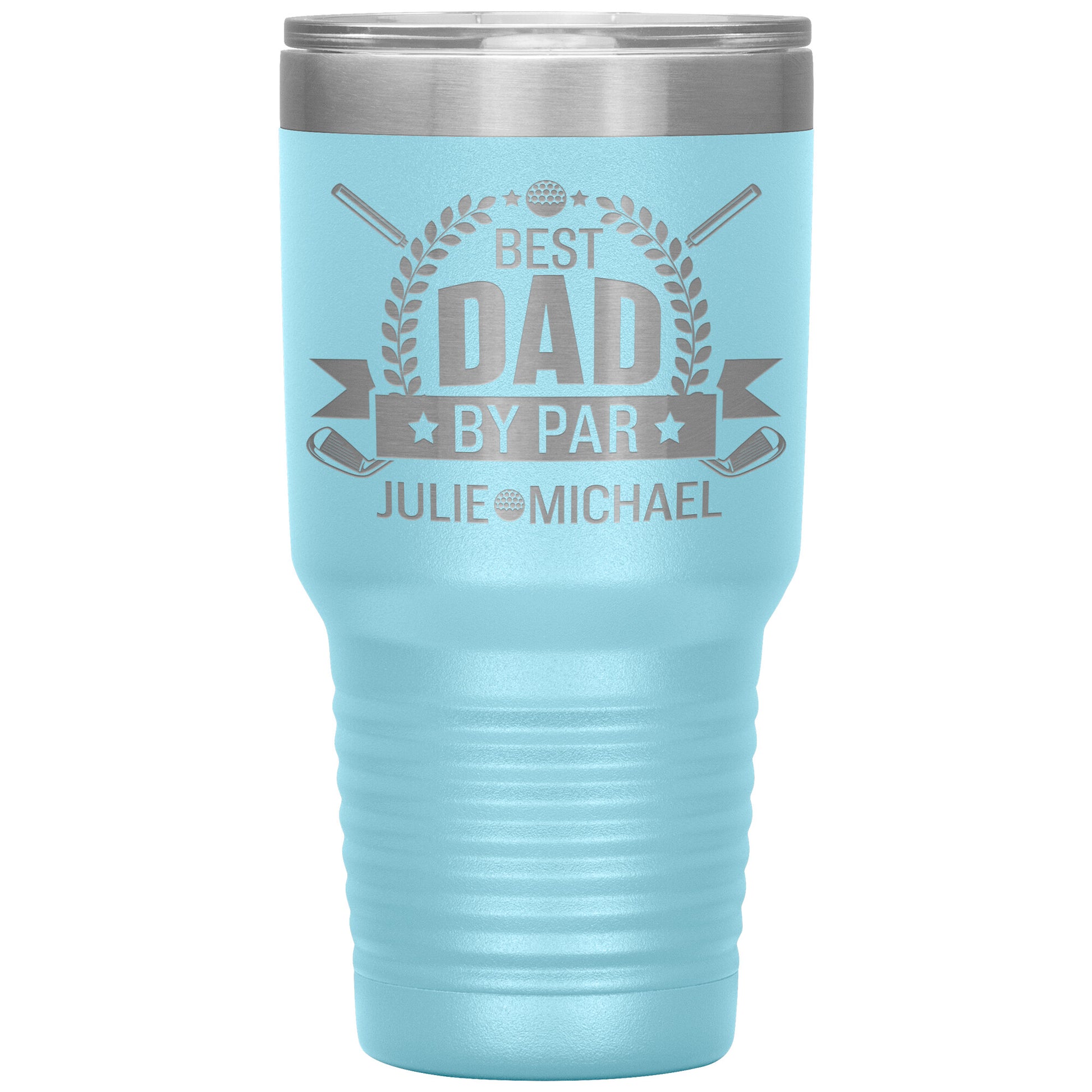 Best Dad by Par Golf Tumbler