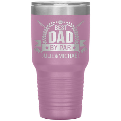 Best Dad by Par Golf Tumbler