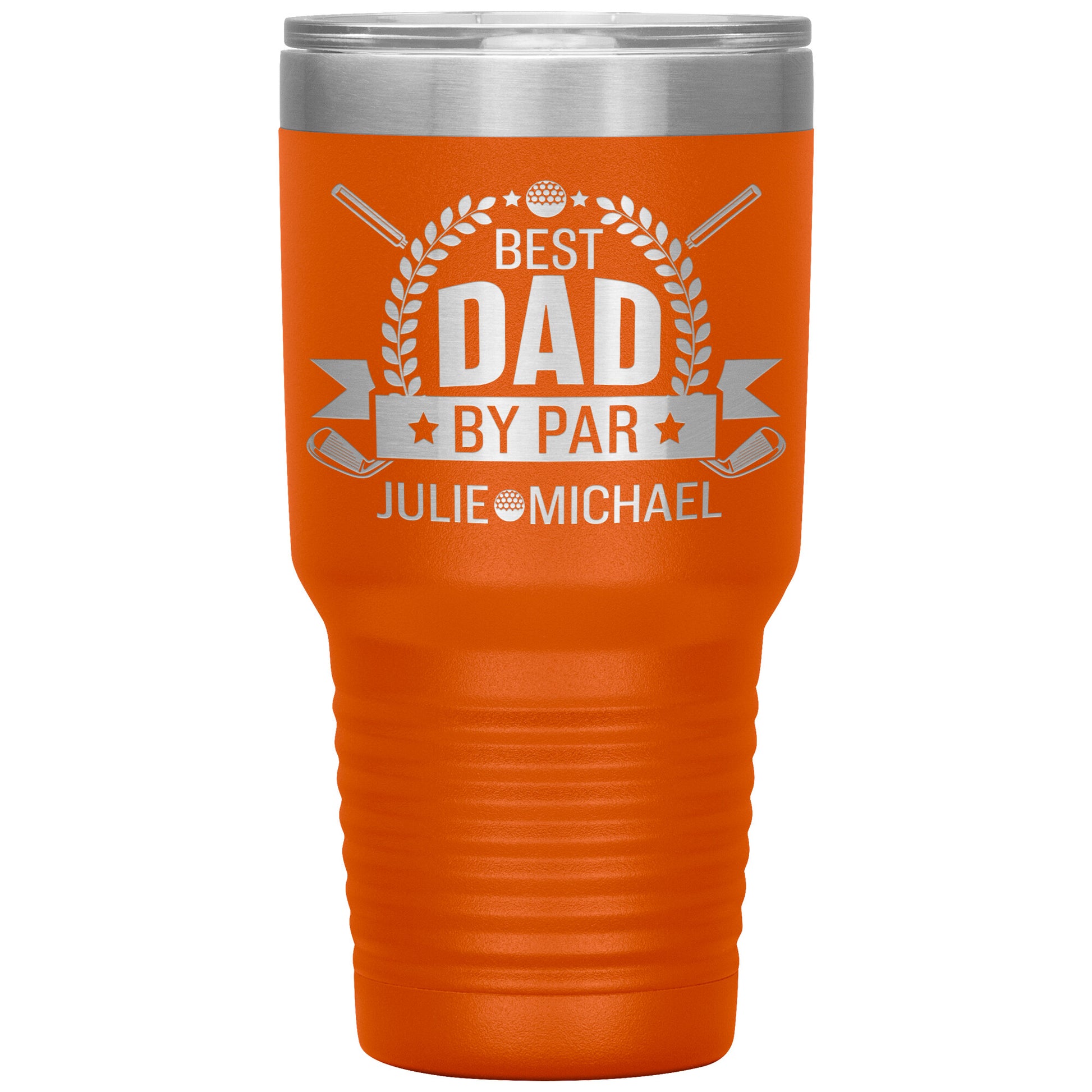 Best Dad by Par Golf Tumbler