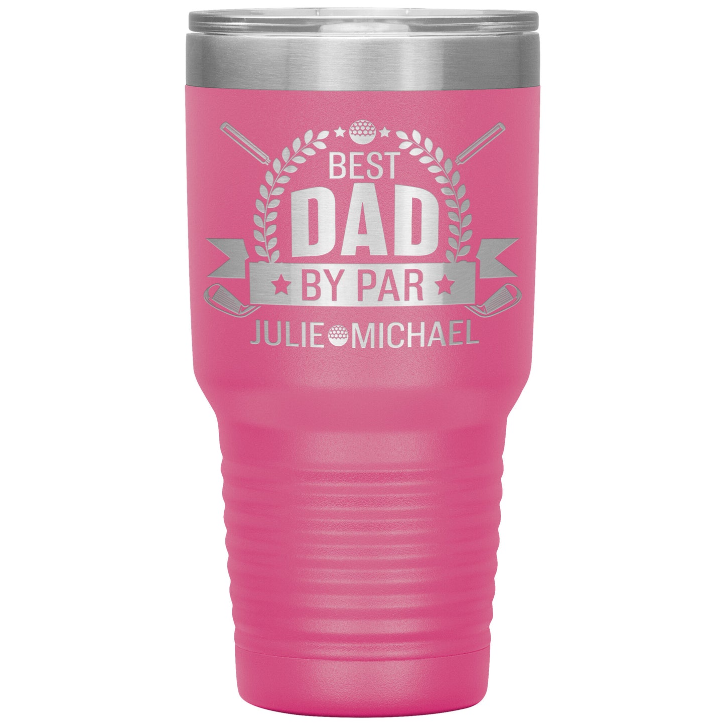 Best Dad by Par Golf Tumbler