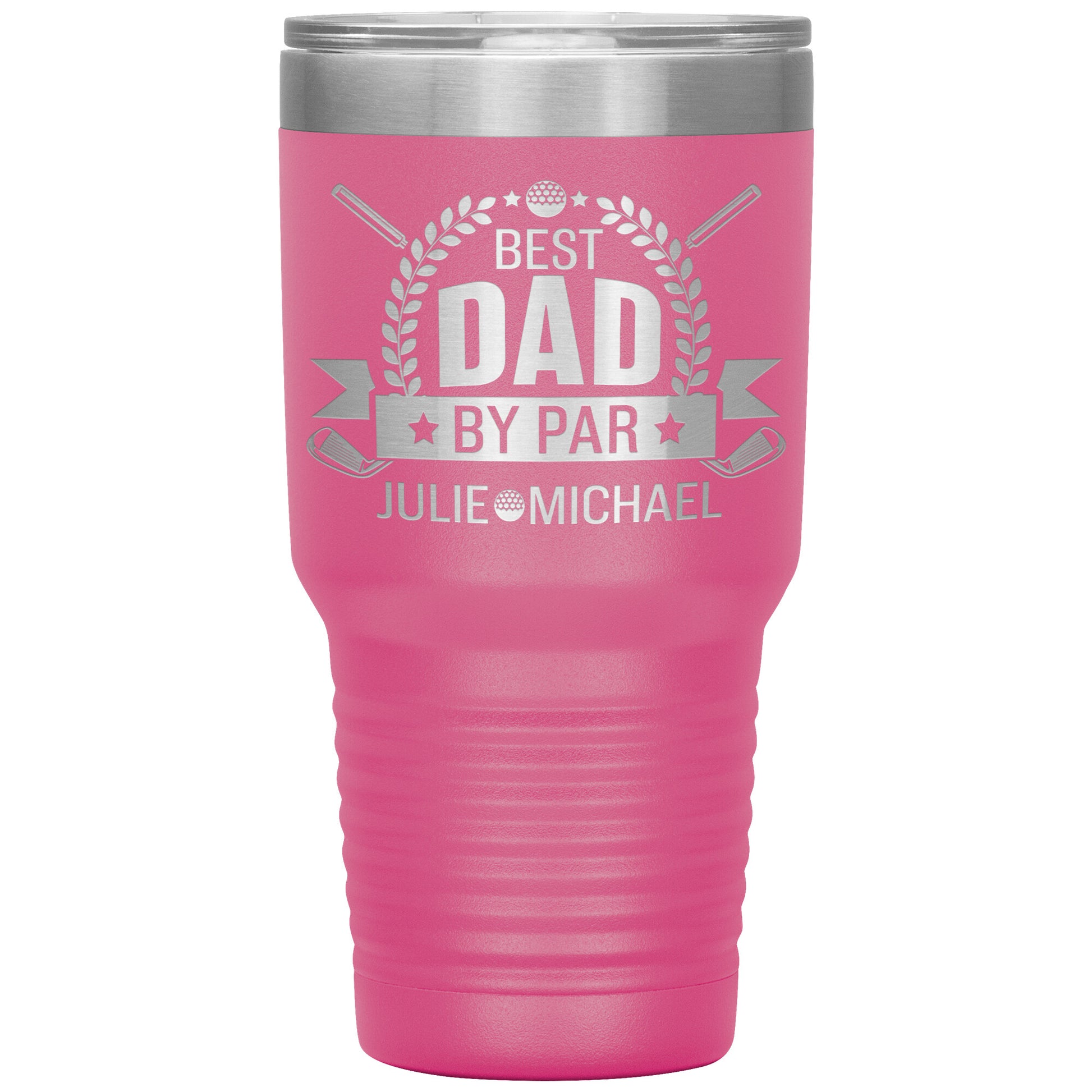 Best Dad by Par Golf Tumbler
