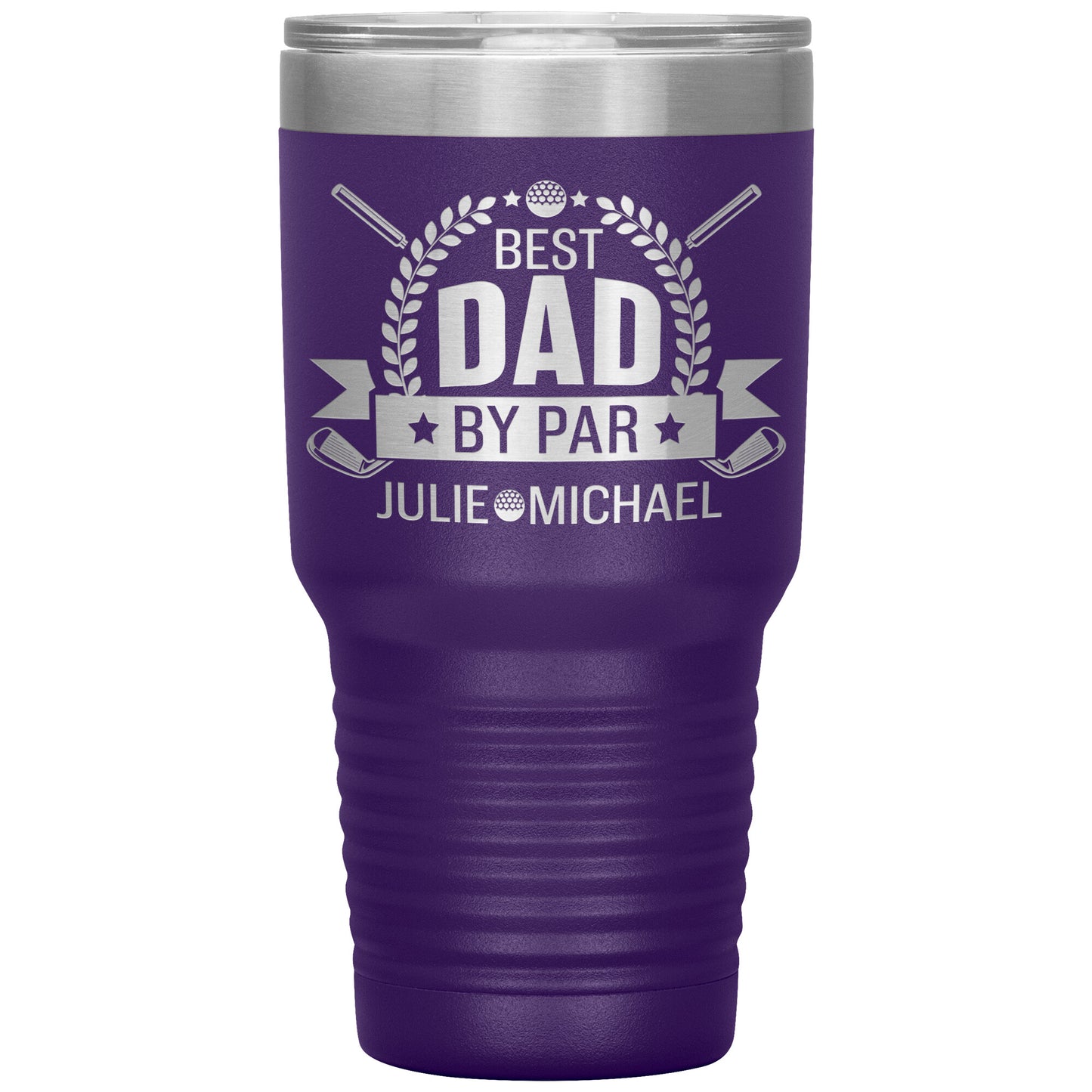 Best Dad by Par Golf Tumbler