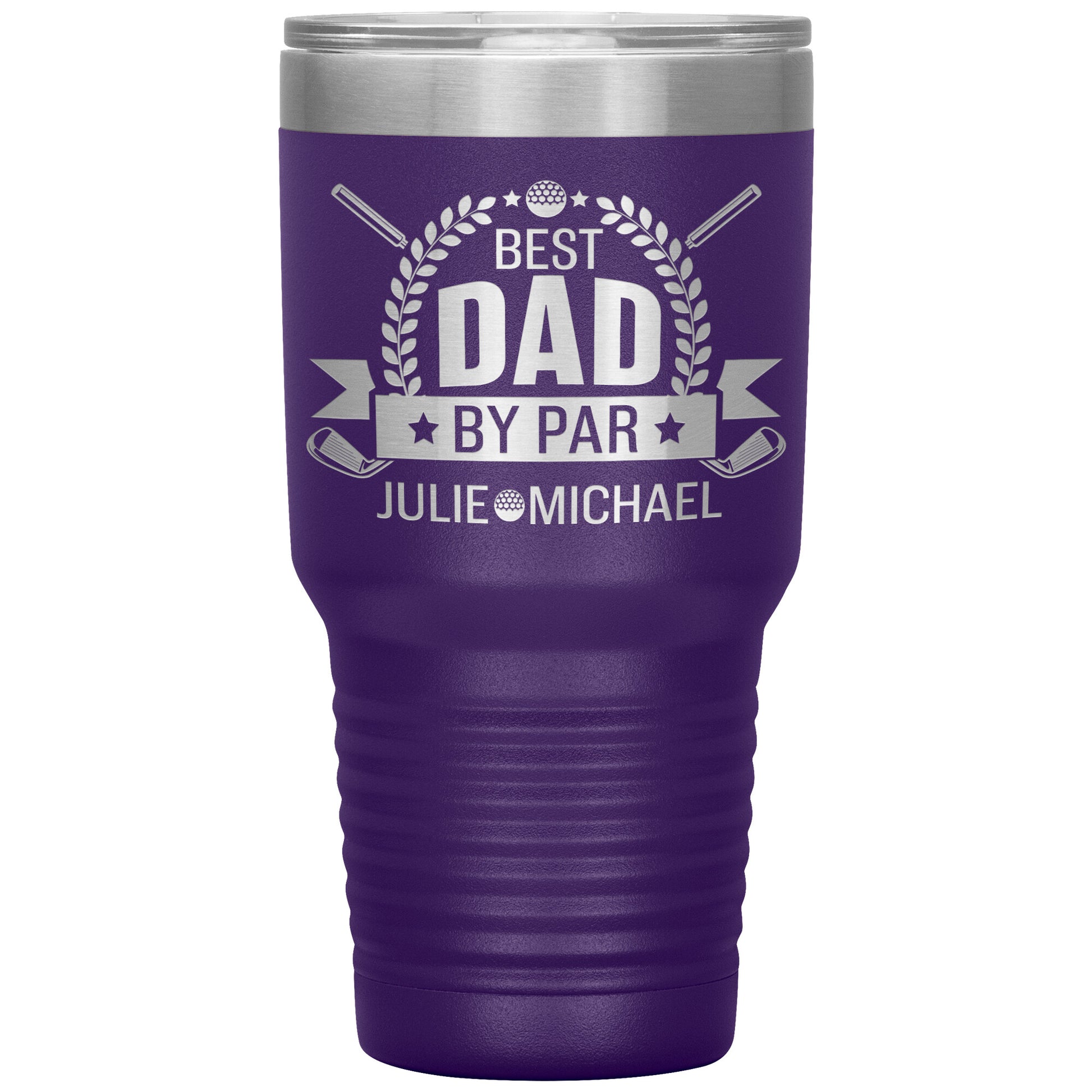 Best Dad by Par Golf Tumbler