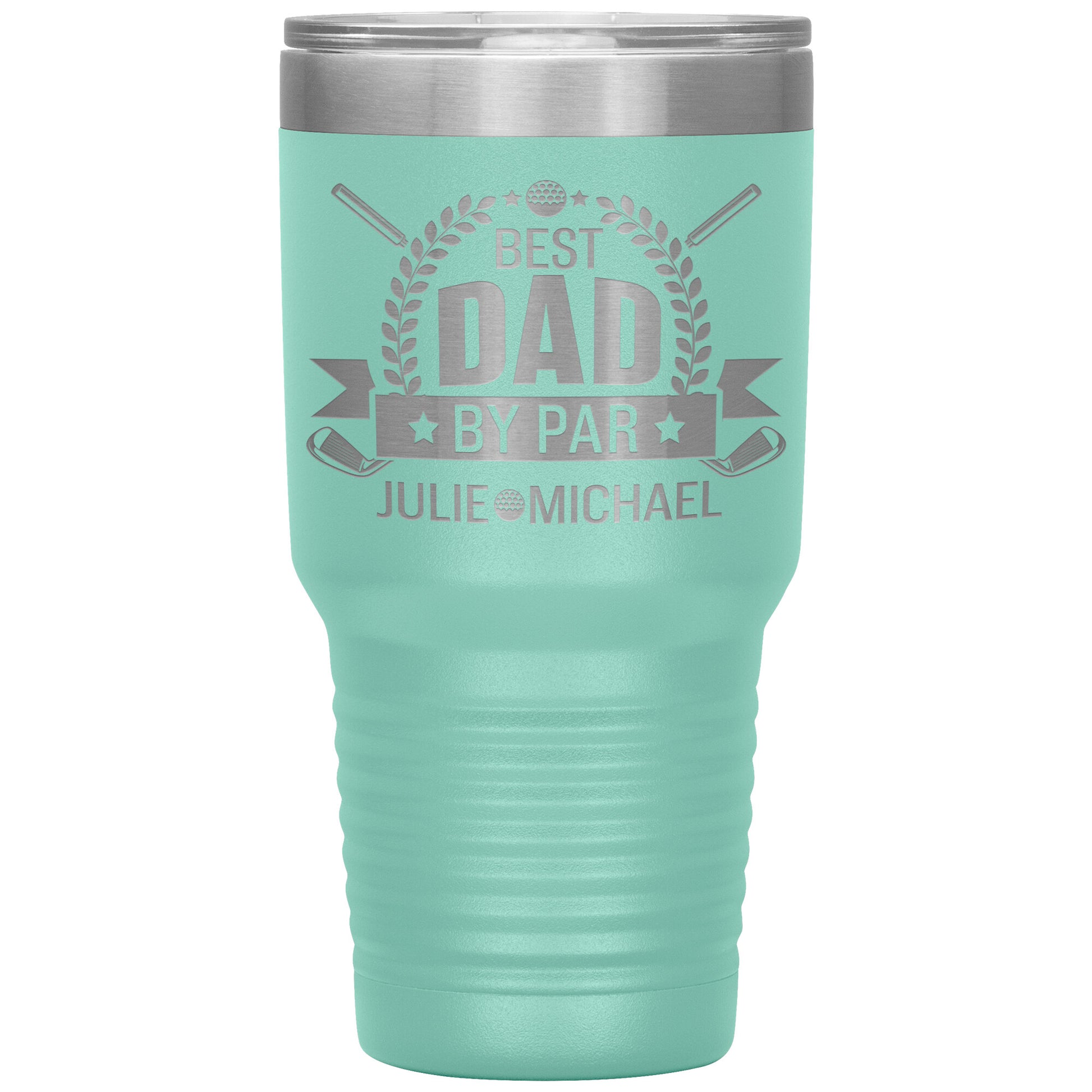 Best Dad by Par Golf Tumbler