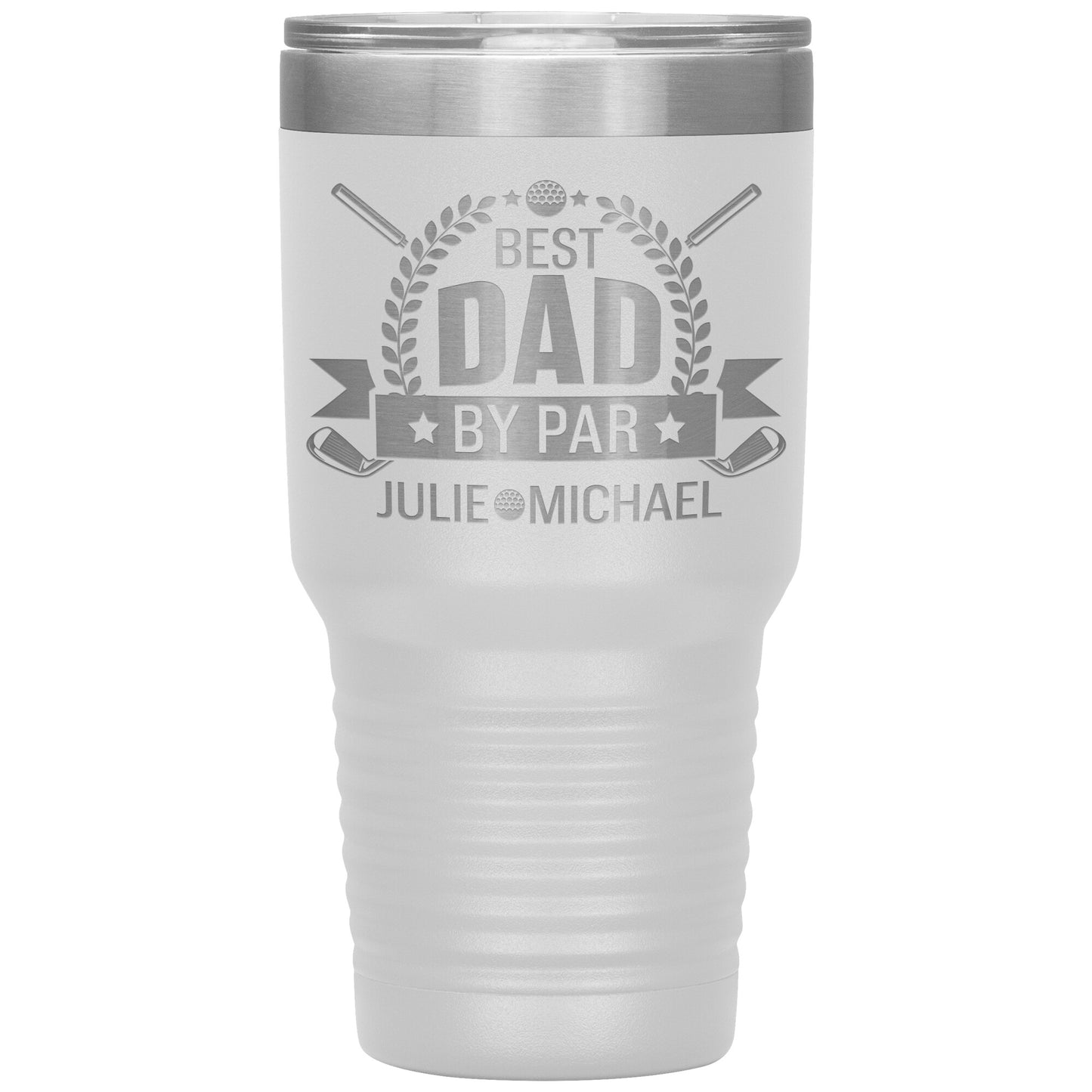 Best Dad by Par Golf Tumbler