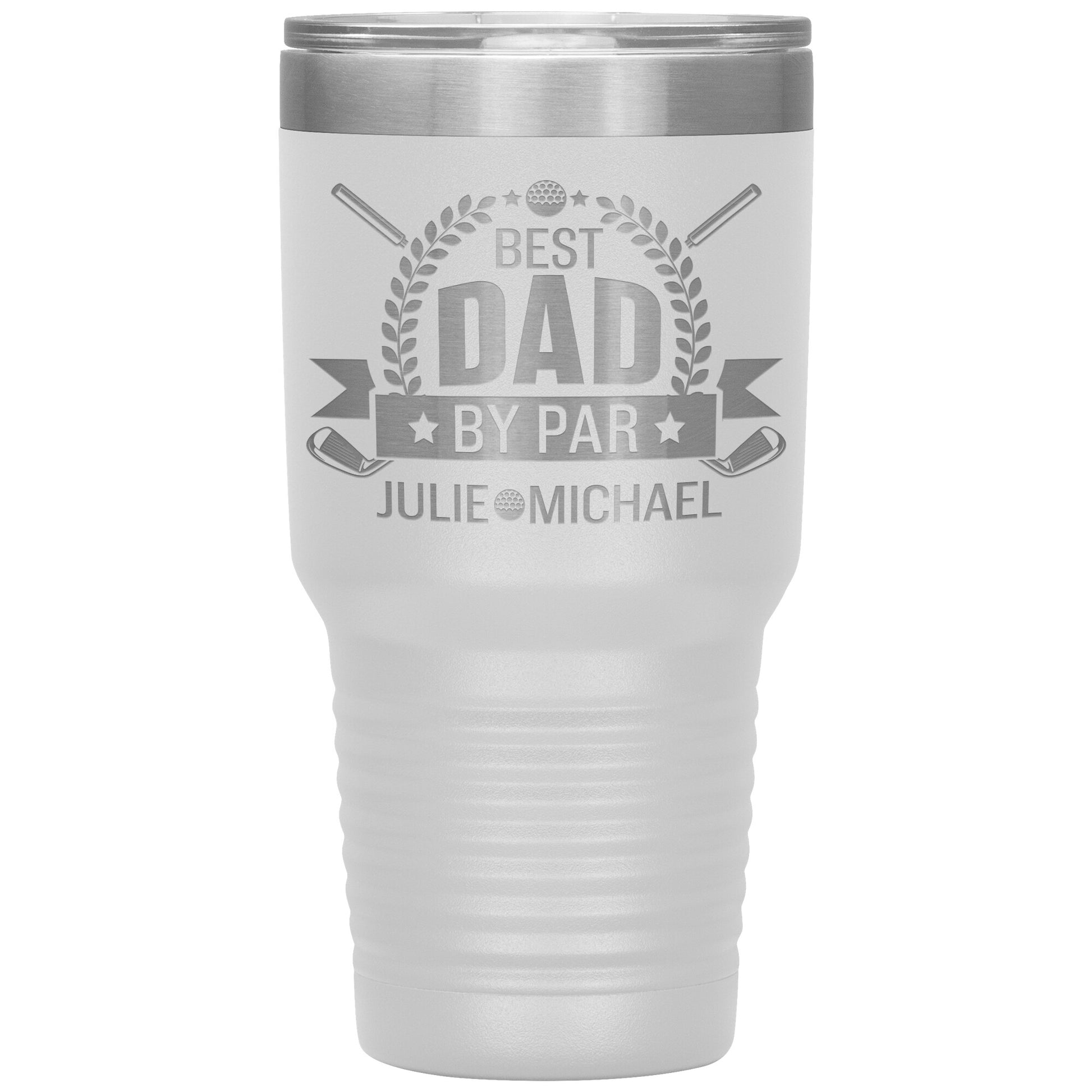 Best Dad by Par Golf Tumbler