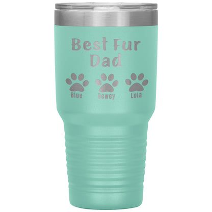 Best Fur Dad Tumbler