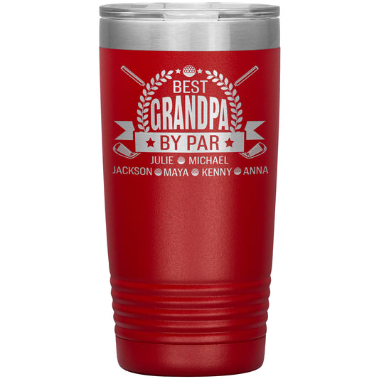 Best Grandpa by Par Tumbler