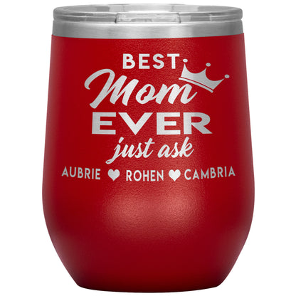 Best Mom Ever Tumbler