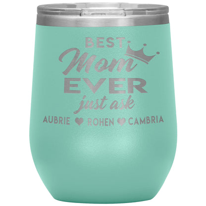 Best Mom Ever Tumbler