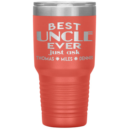 Best Uncle Ever Tumbler