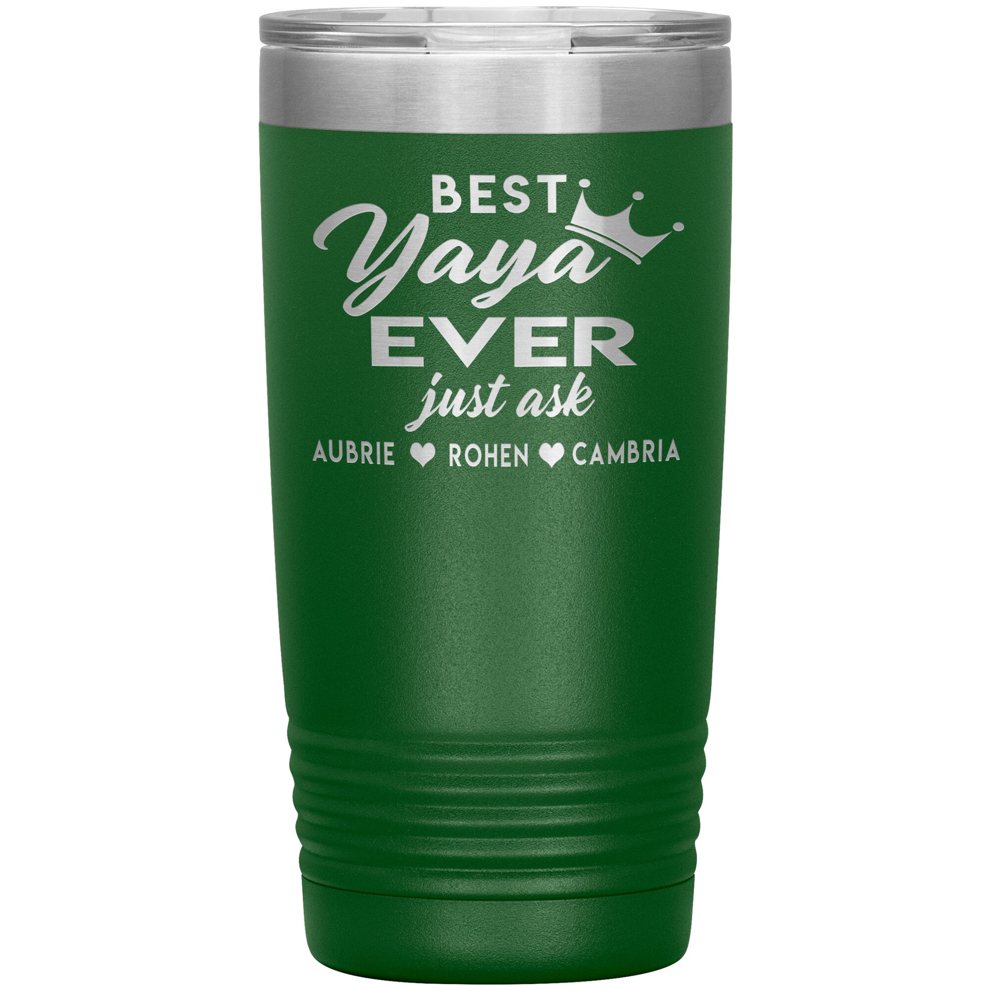 Best Yaya Ever Tumbler