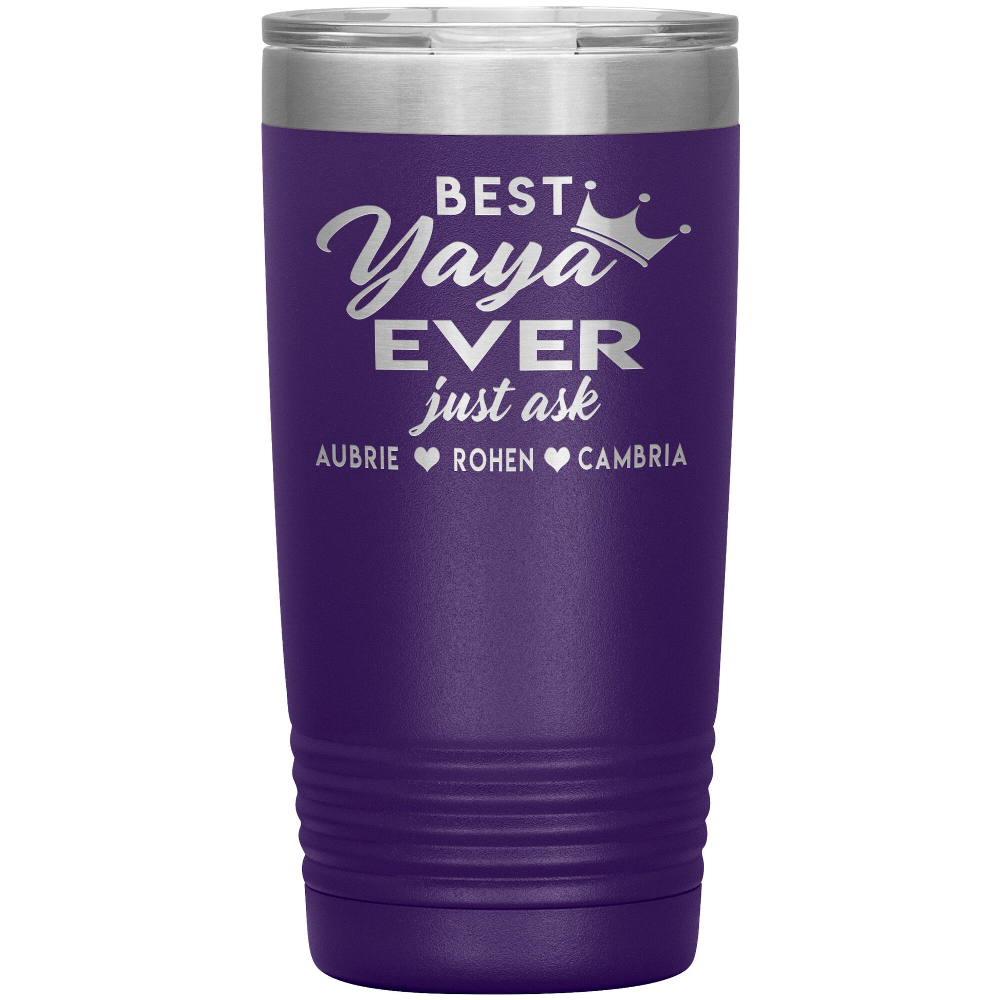 Best Yaya Ever Tumbler