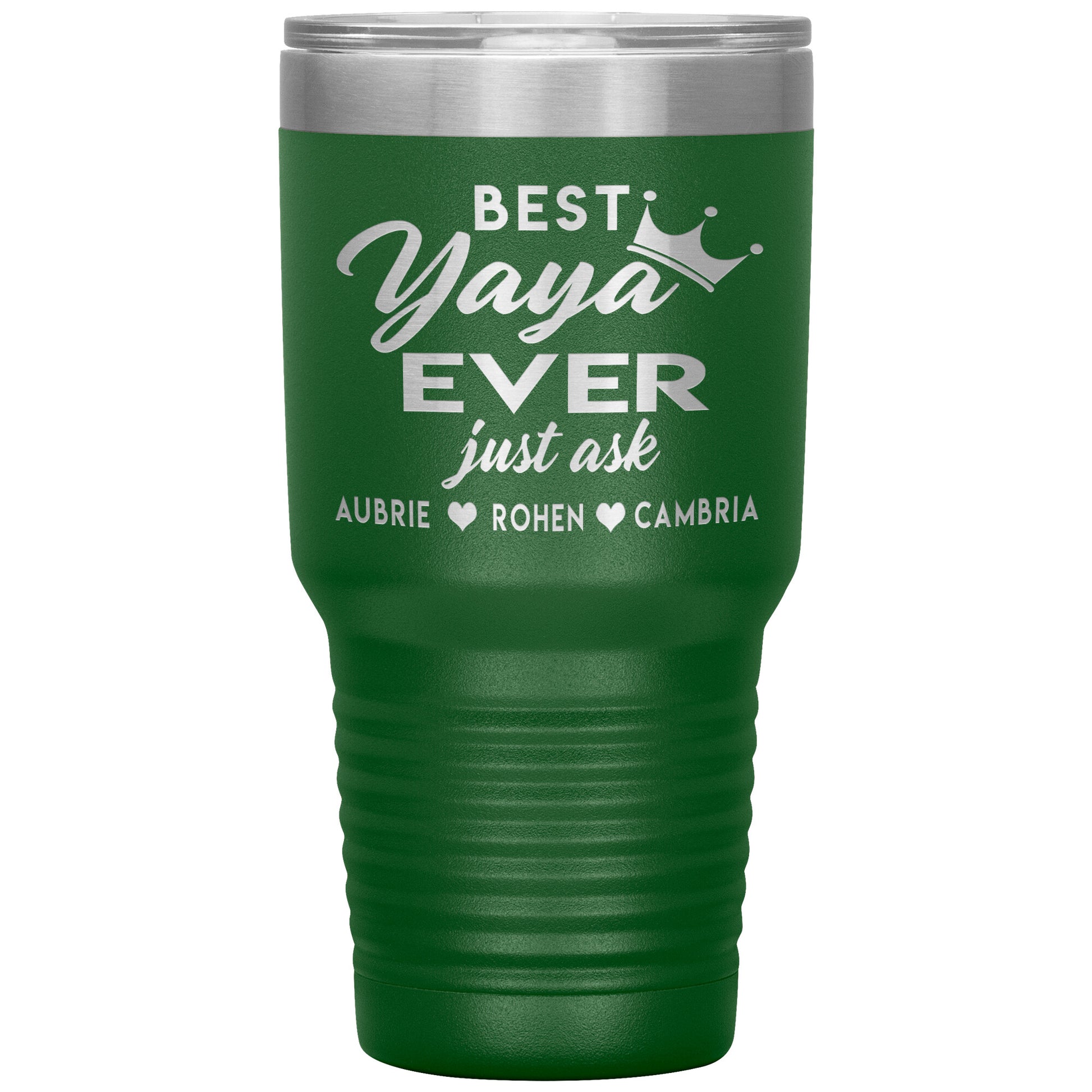 Best Yaya Ever Tumbler