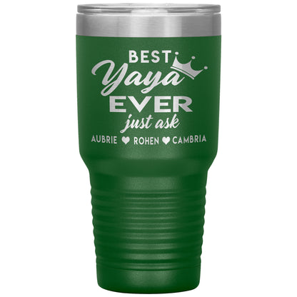 Best Yaya Ever Tumbler