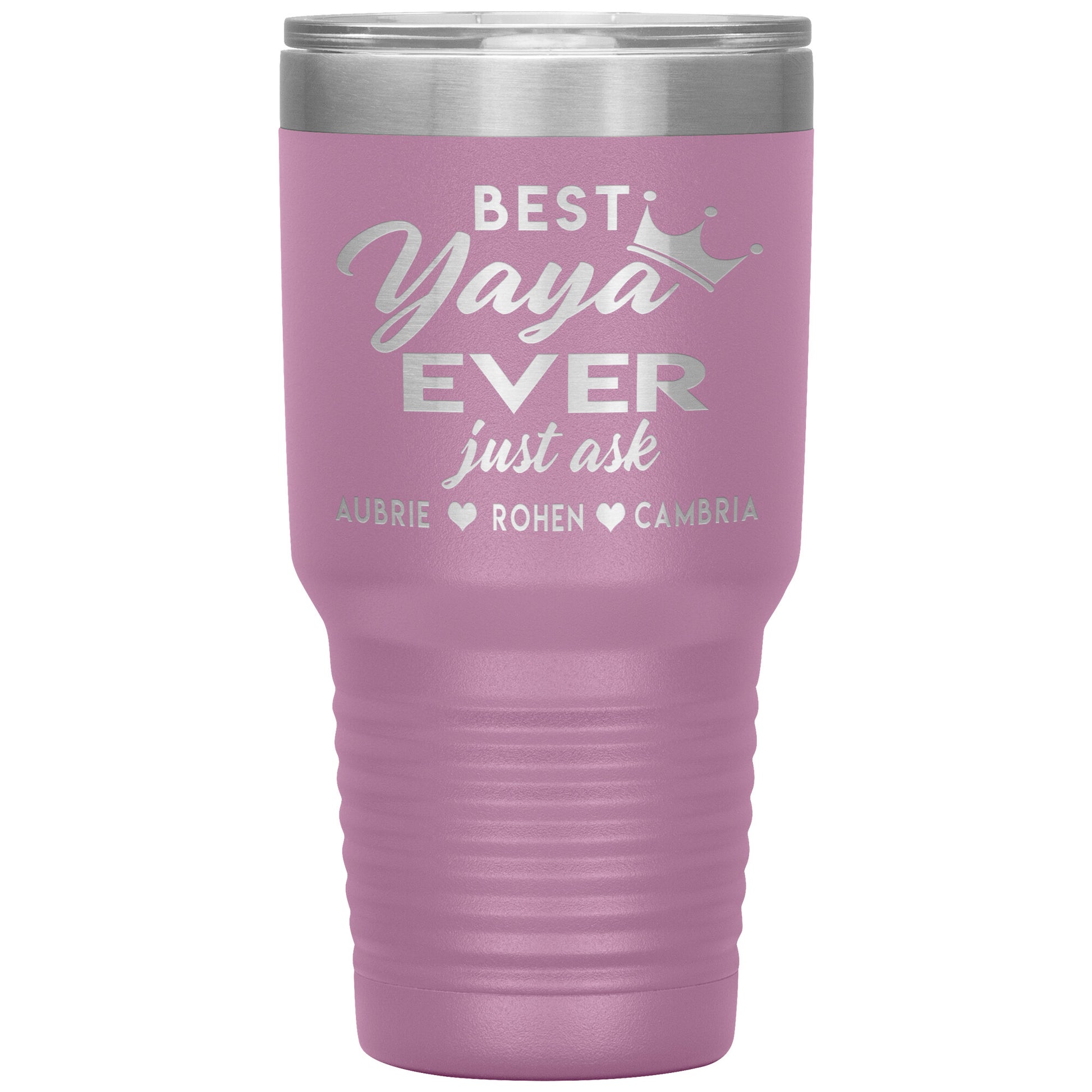 Best Yaya Ever Tumbler
