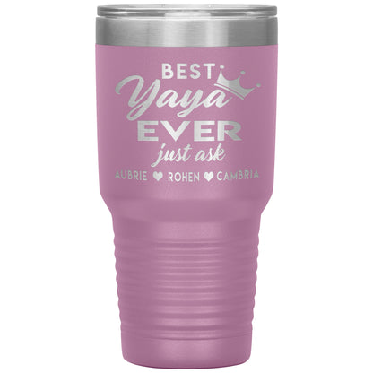Best Yaya Ever Tumbler