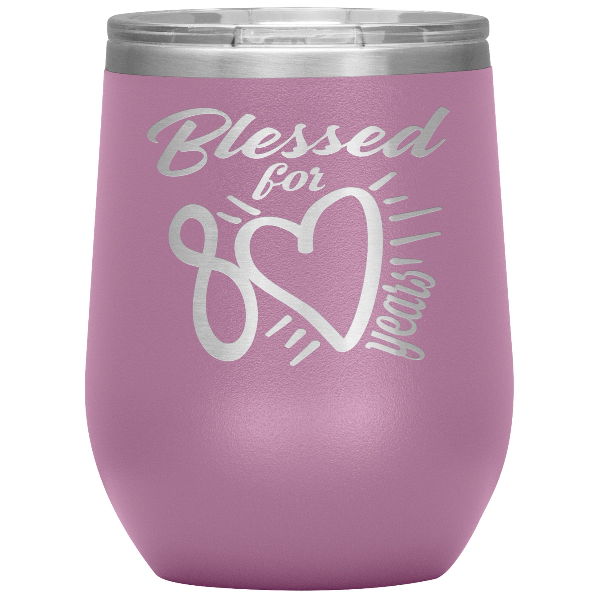 Blessed for 80 Years Tumbler