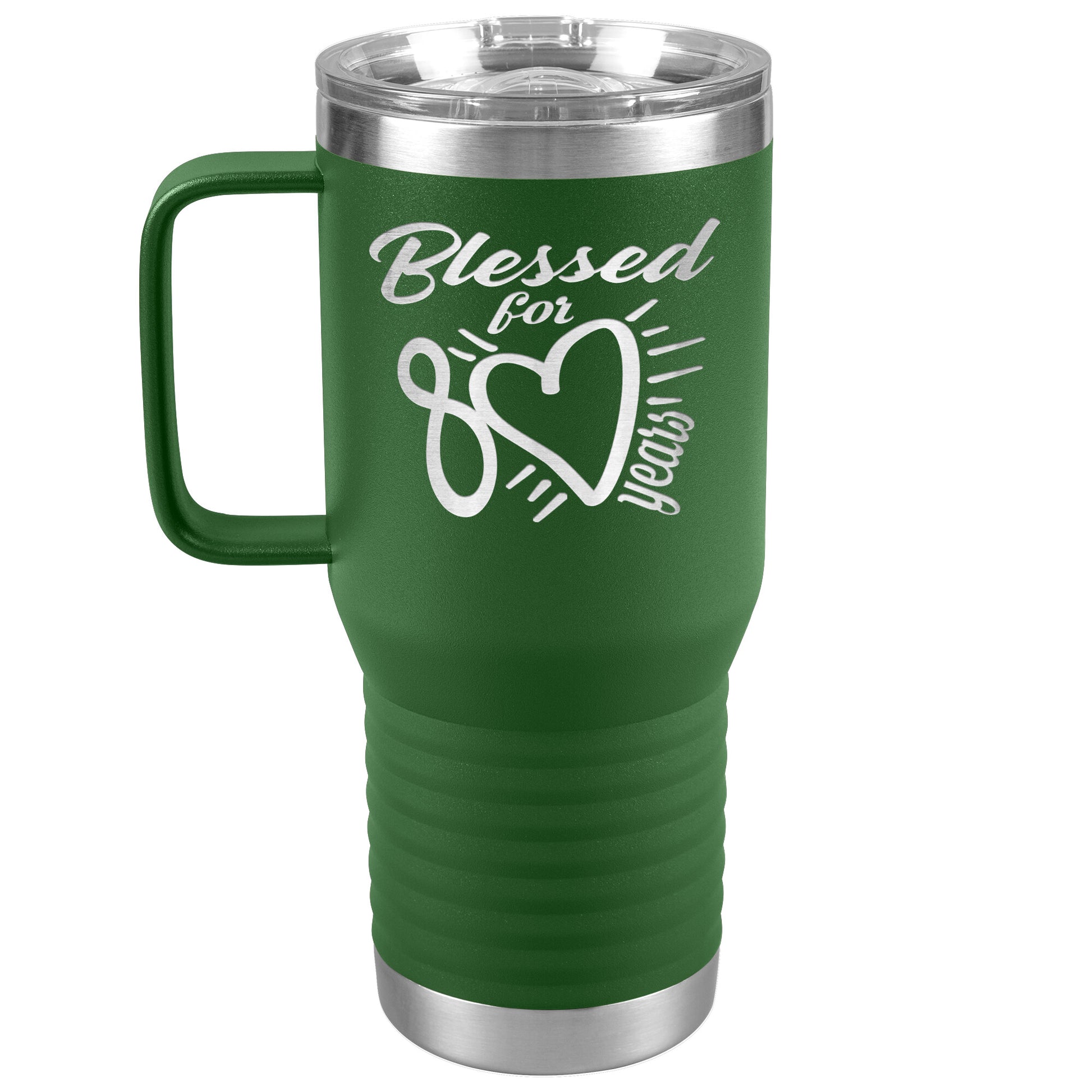 Blessed for 80 Years Tumbler