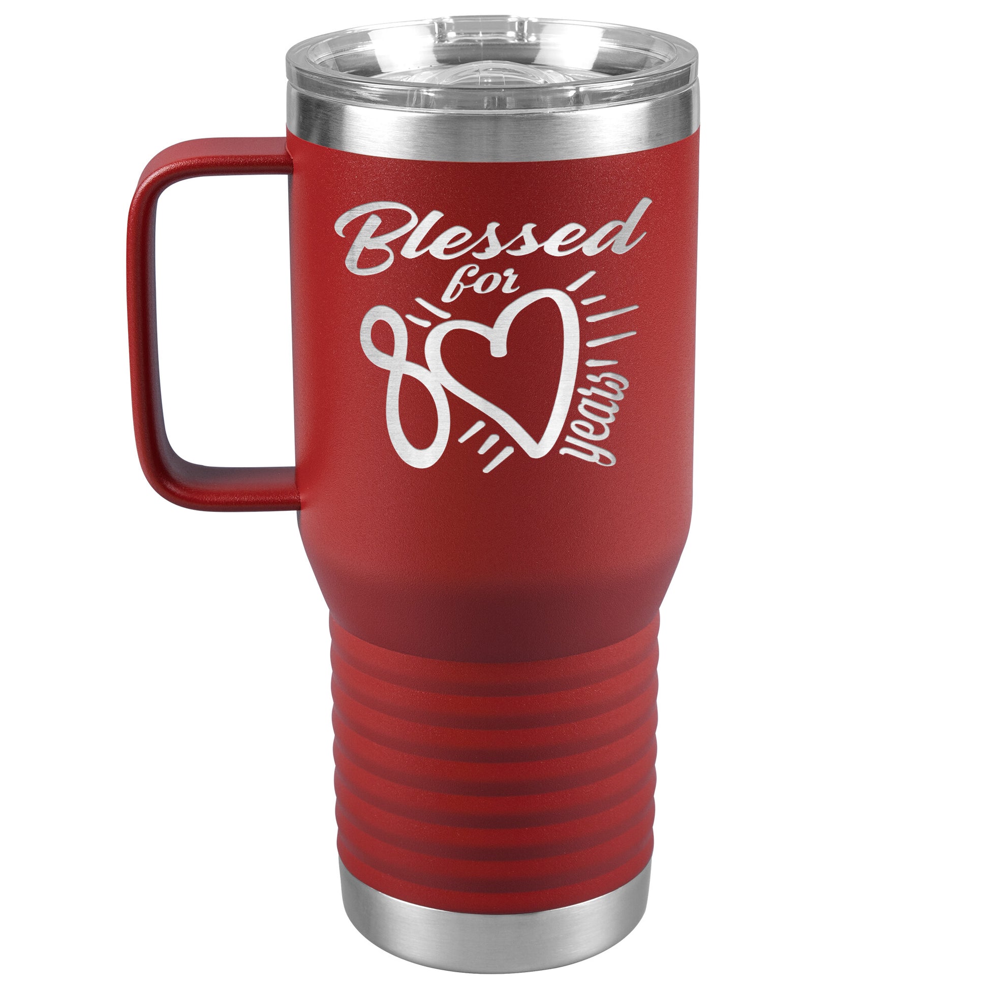 Blessed for 80 Years Tumbler