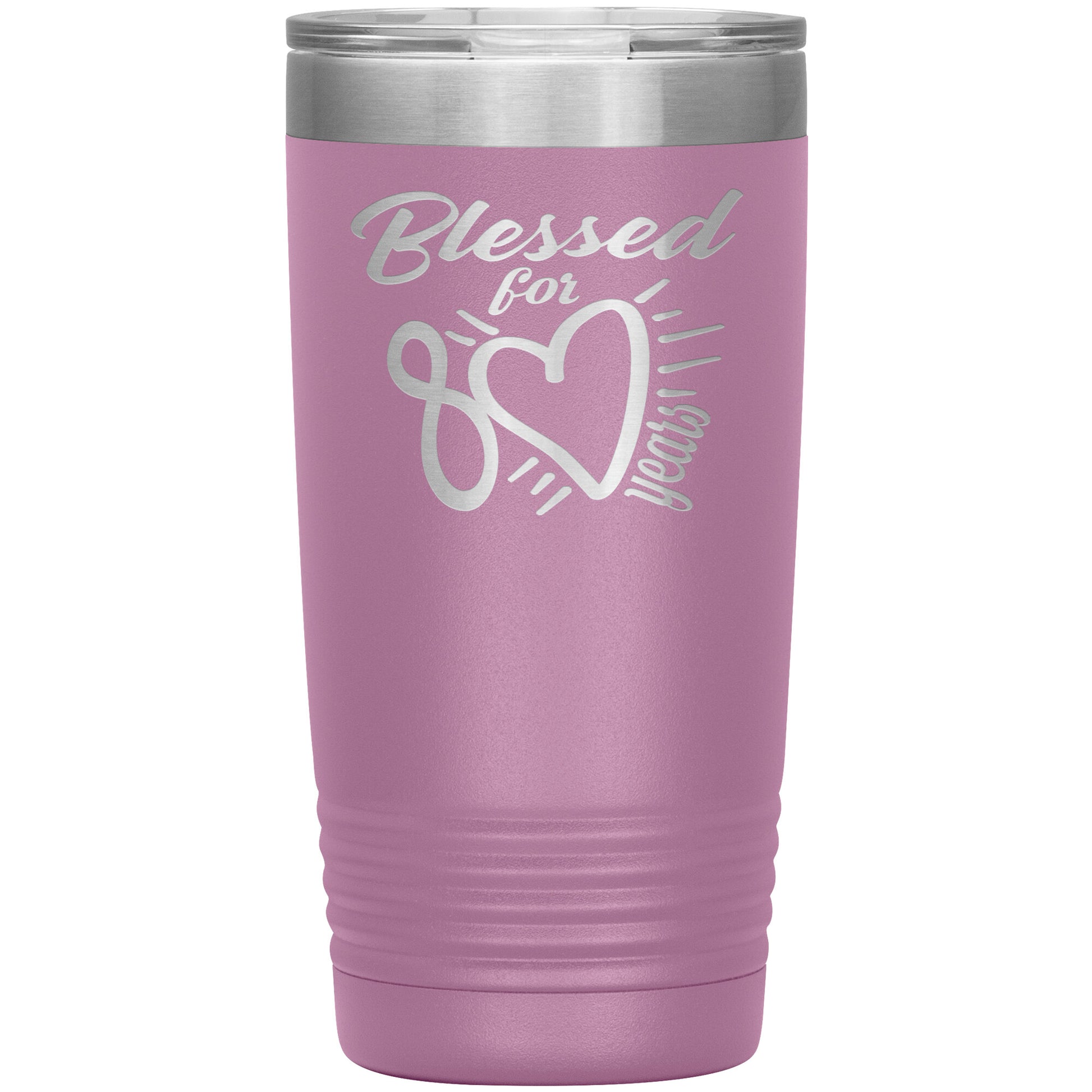 Blessed for 80 Years Tumbler
