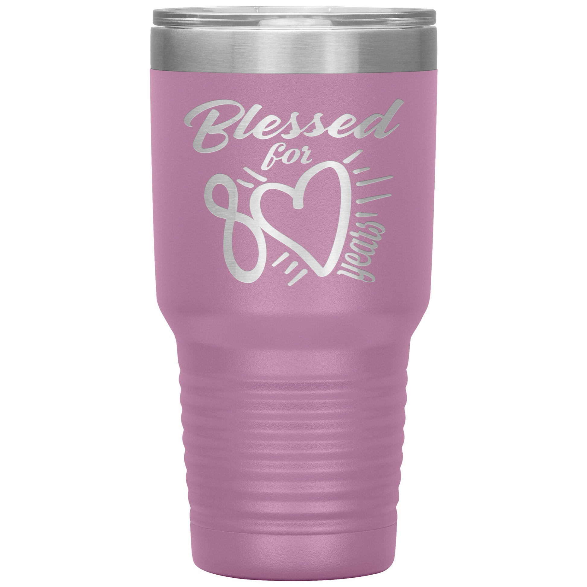 Blessed for 80 Years Tumbler