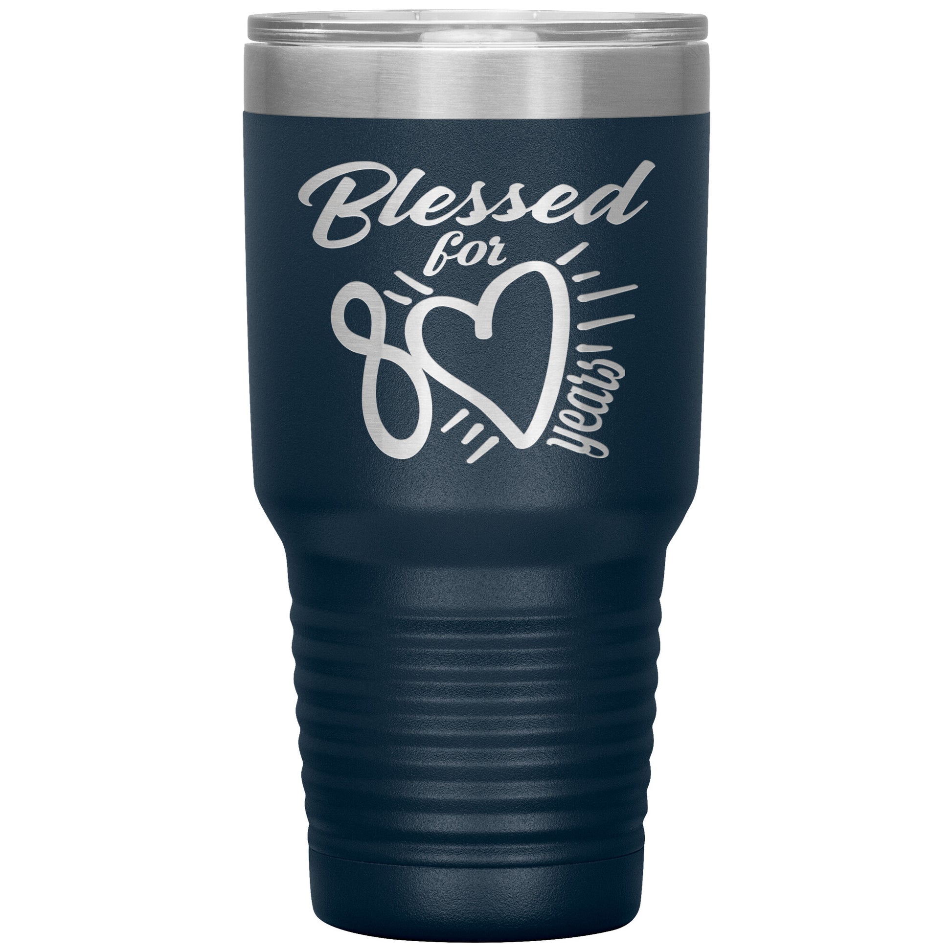 Blessed for 80 Years Tumbler