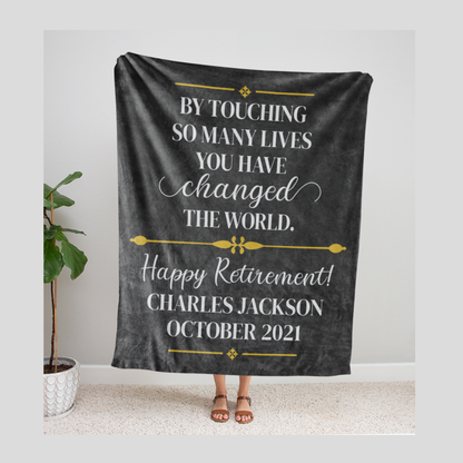 By Touching So Many Lives Blanket