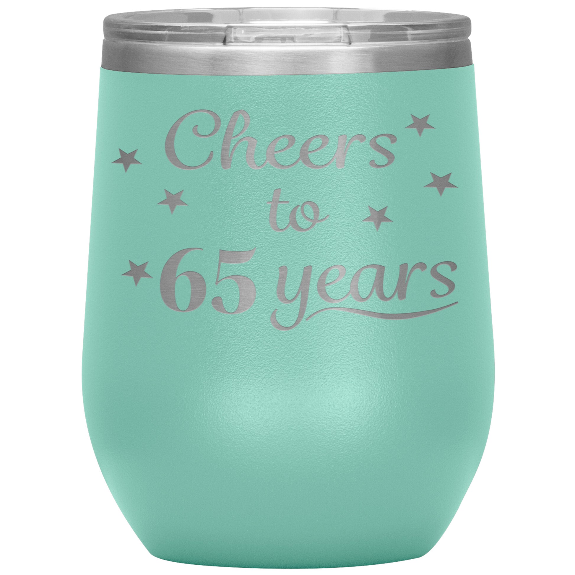 Cheers to 65 Years Birthday Tumbler