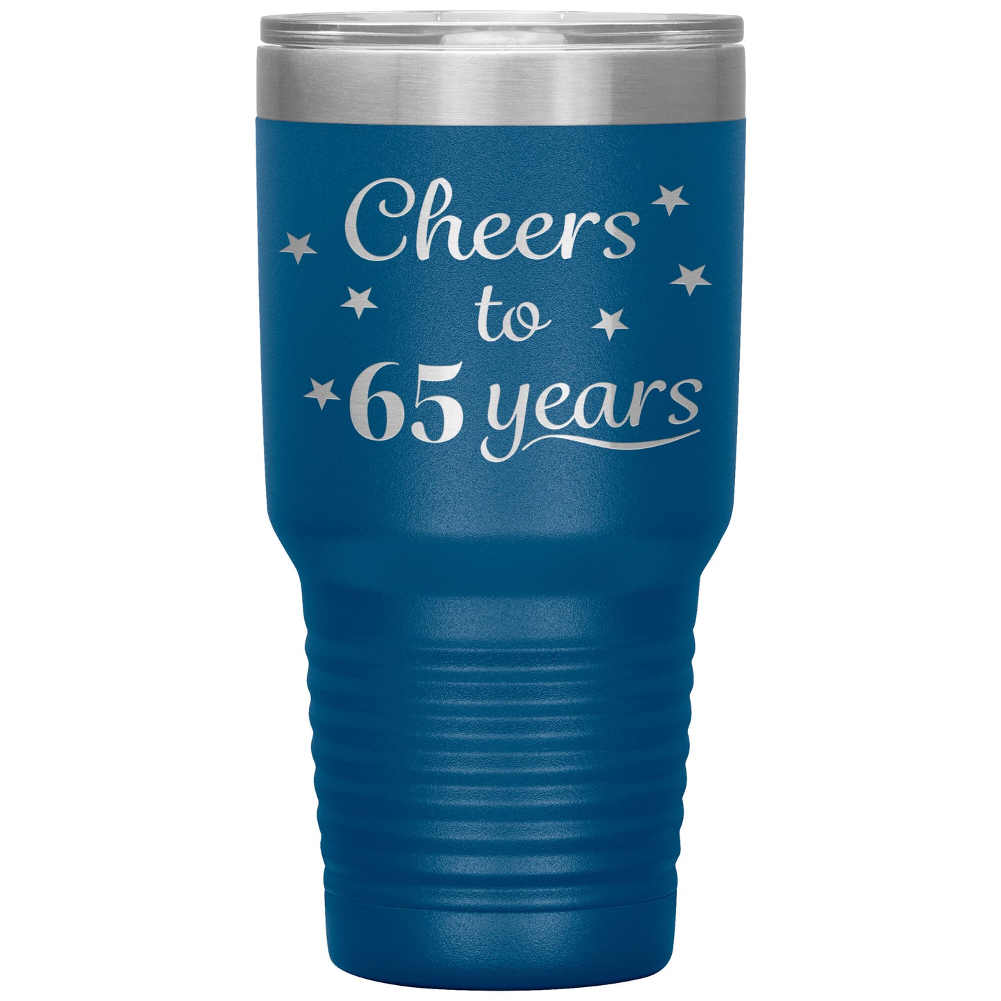 Cheers to 65 Years Birthday Tumbler