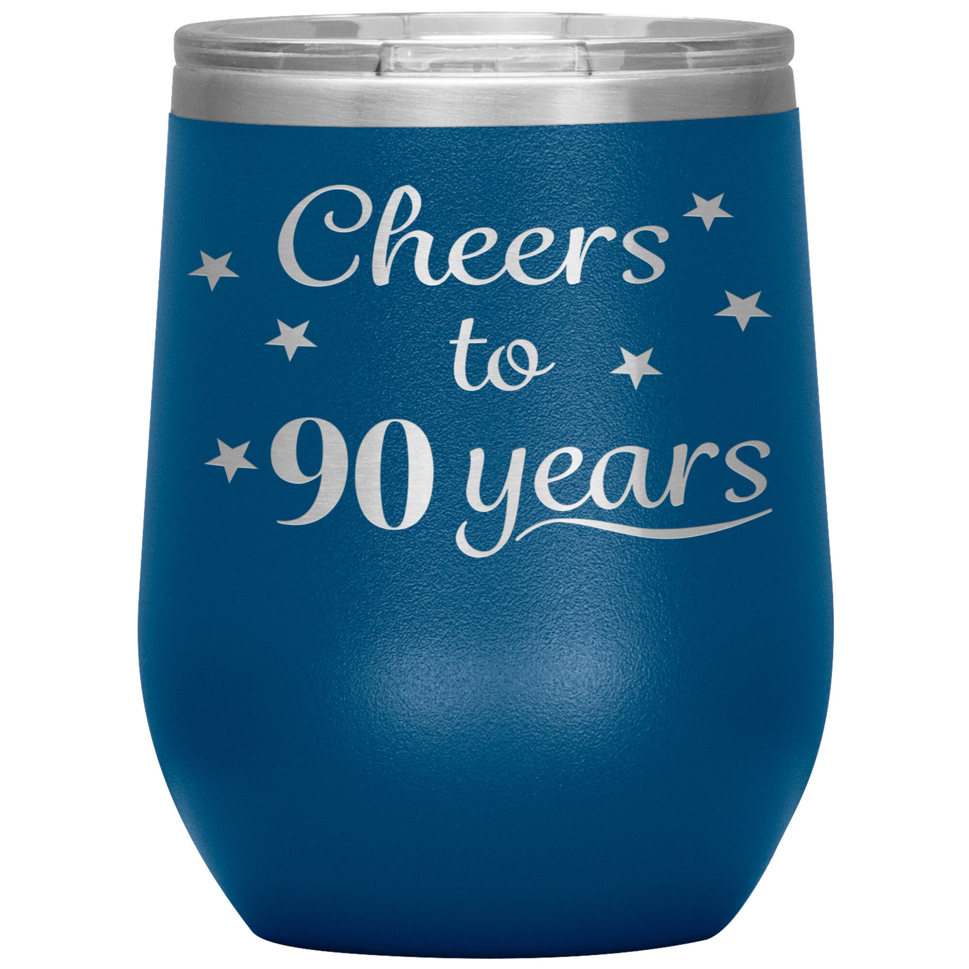Cheers to 90 Years Birthday Tumbler