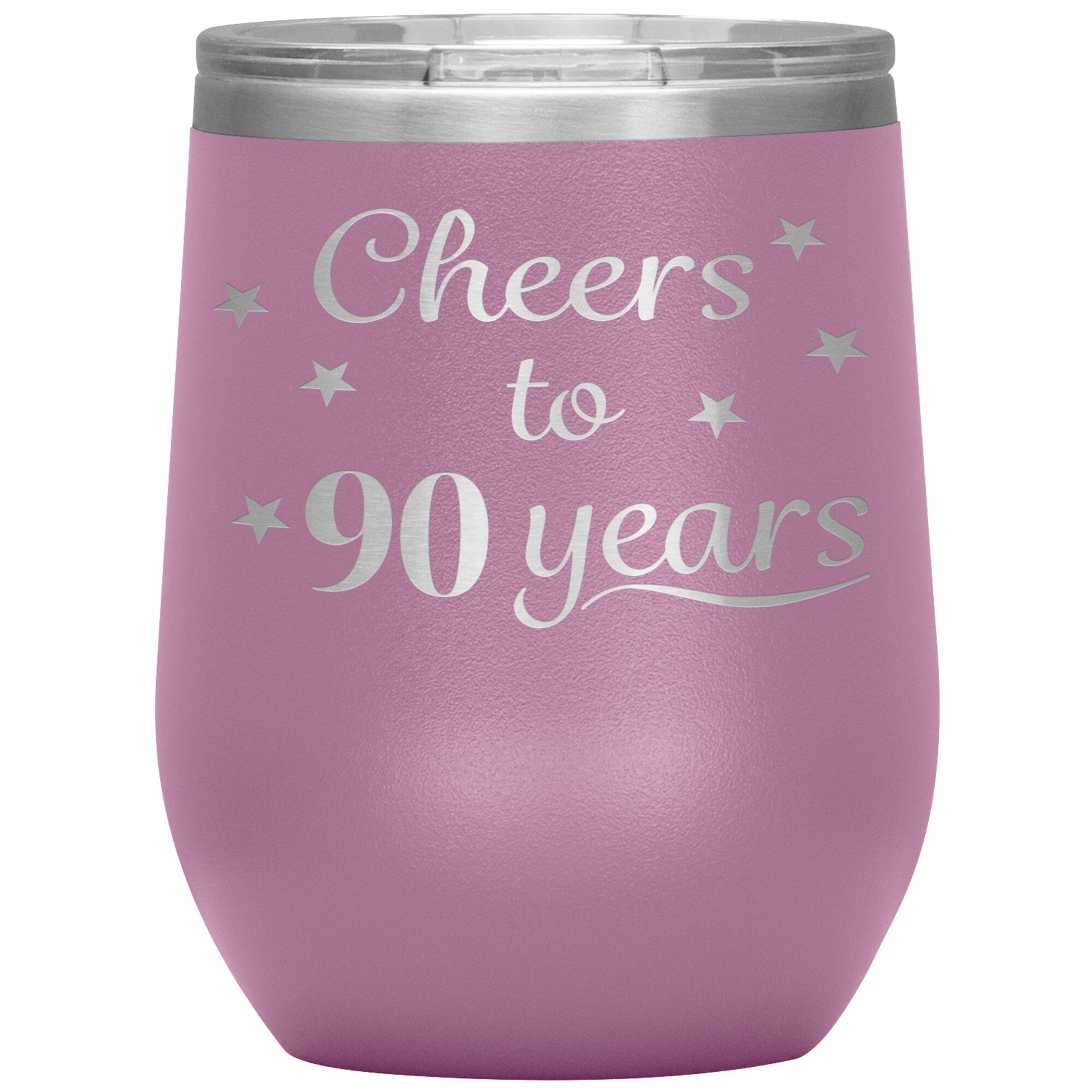 Cheers to 90 Years Birthday Tumbler