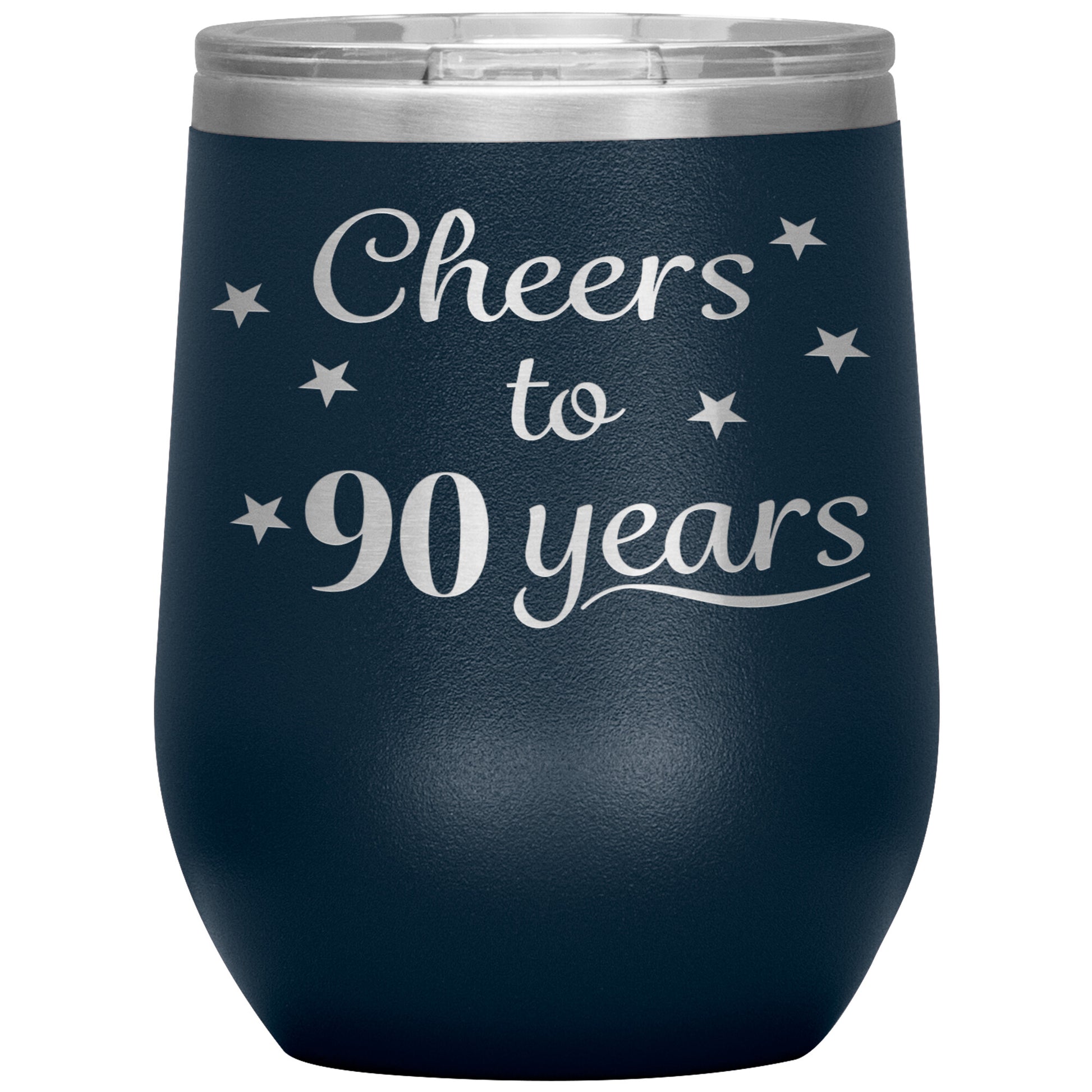 Cheers to 90 Years Birthday Tumbler