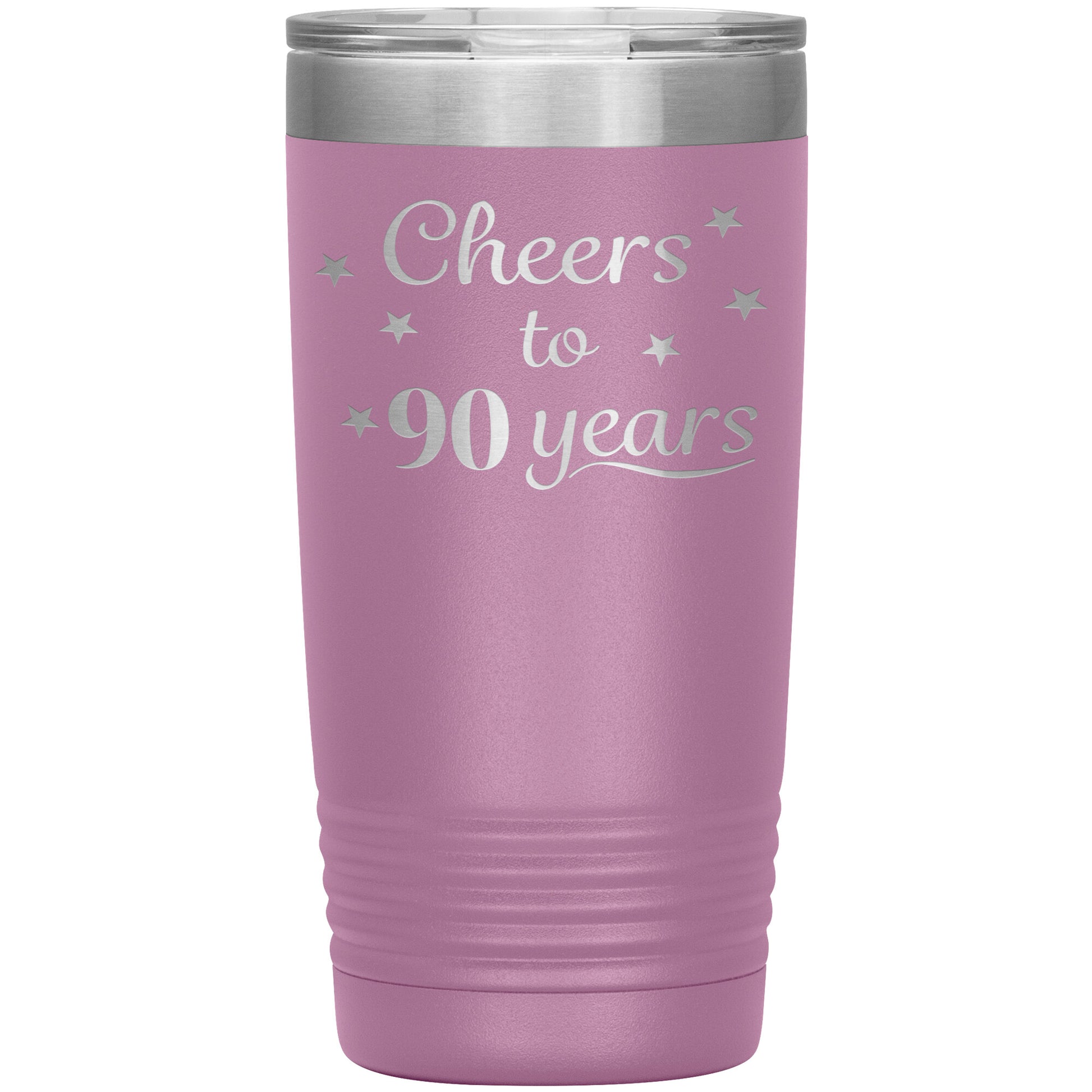 Cheers to 90 Years Birthday Tumbler