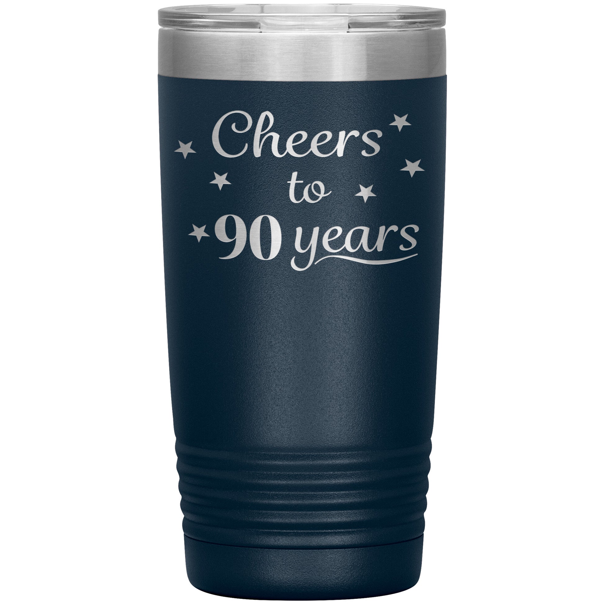 Cheers to 90 Years Birthday Tumbler
