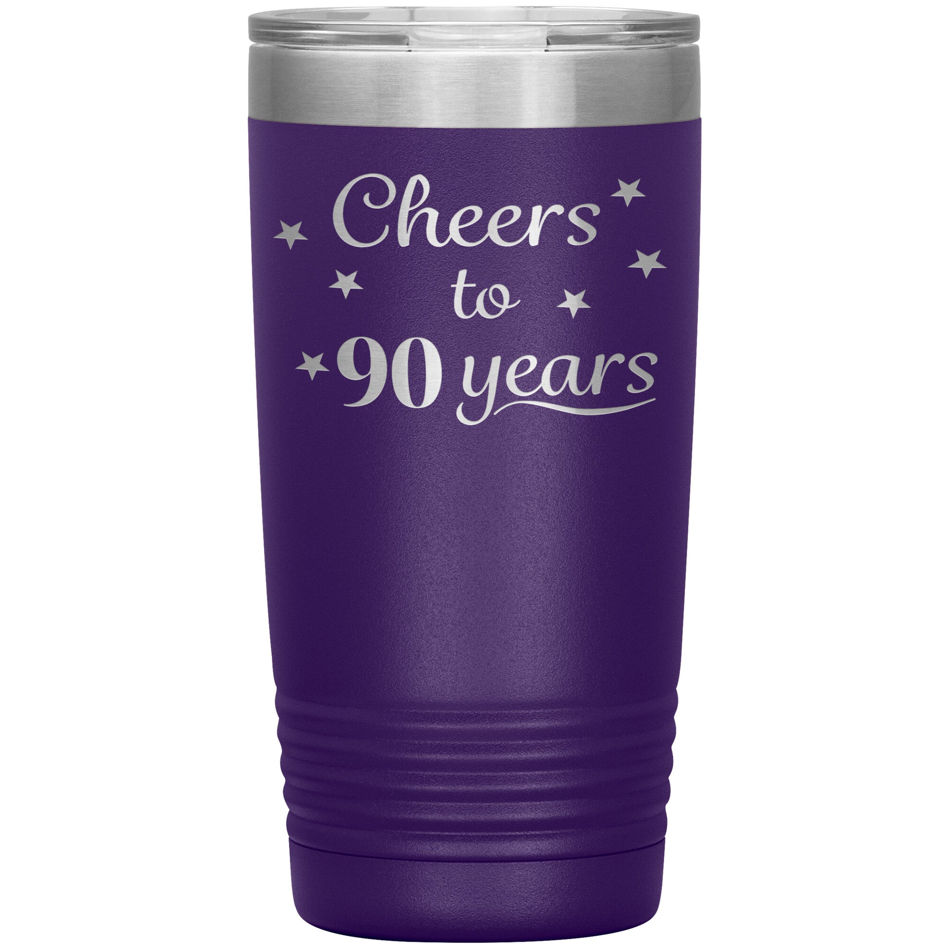 Cheers to 90 Years Birthday Tumbler