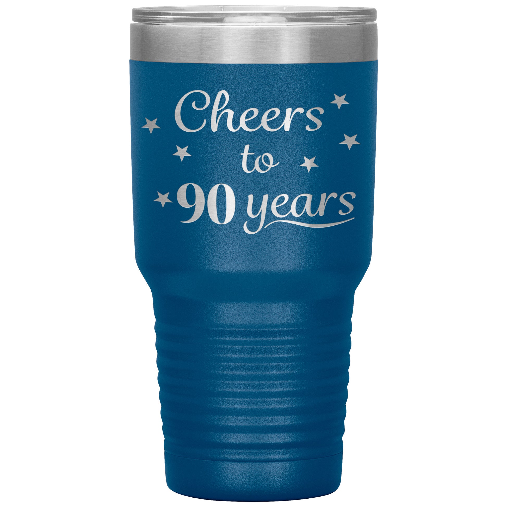 Cheers to 90 Years Birthday Tumbler