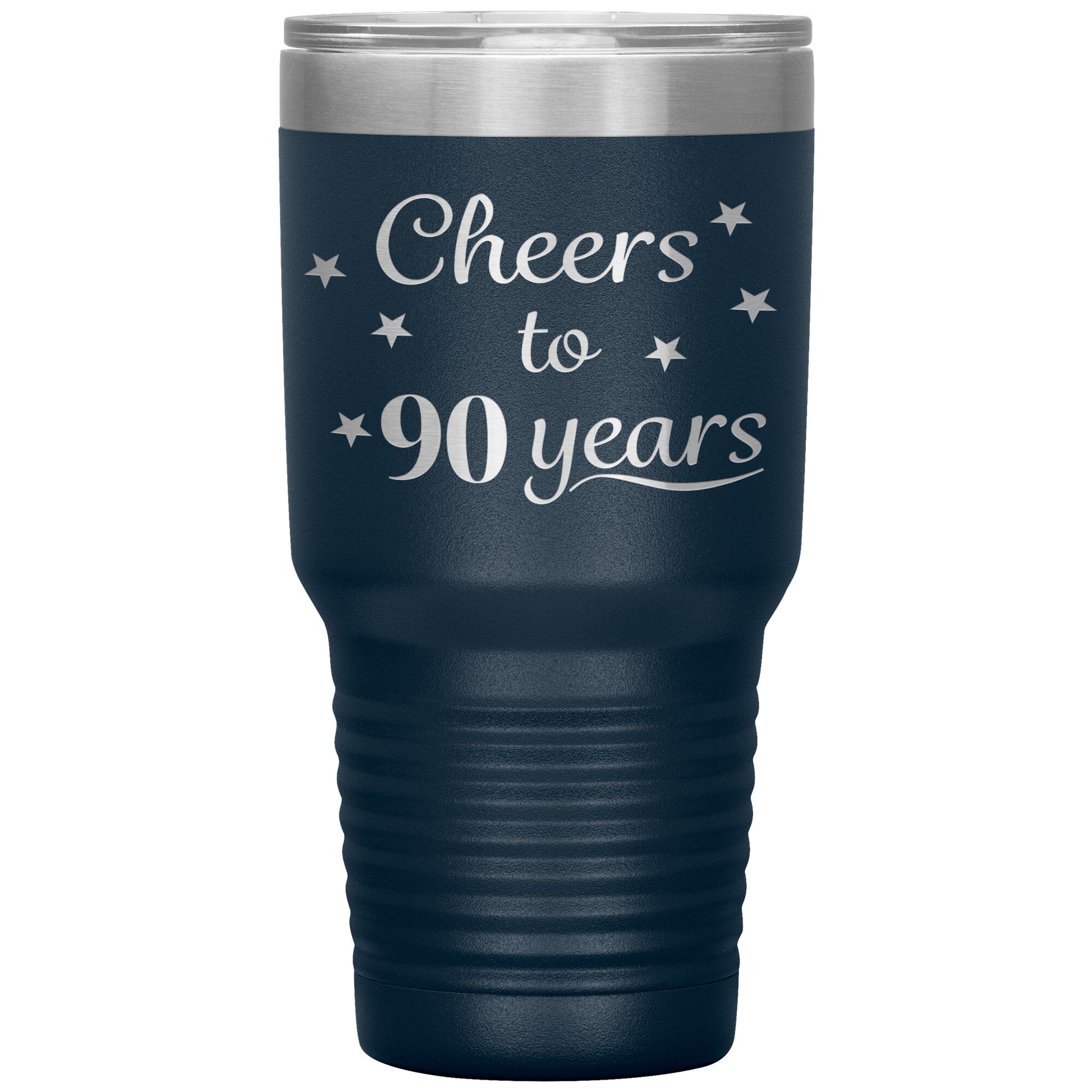 Cheers to 90 Years Birthday Tumbler