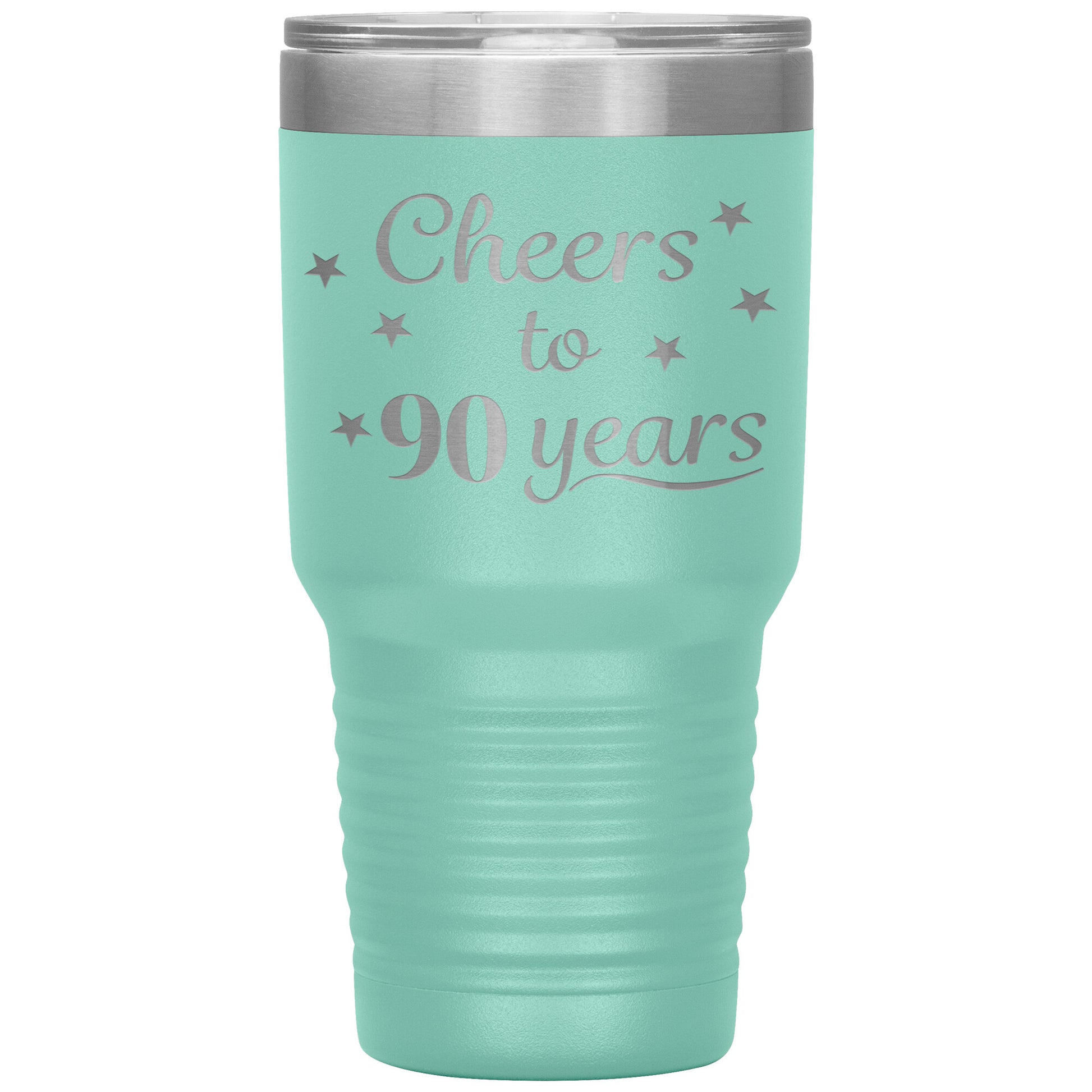 Cheers to 90 Years Birthday Tumbler