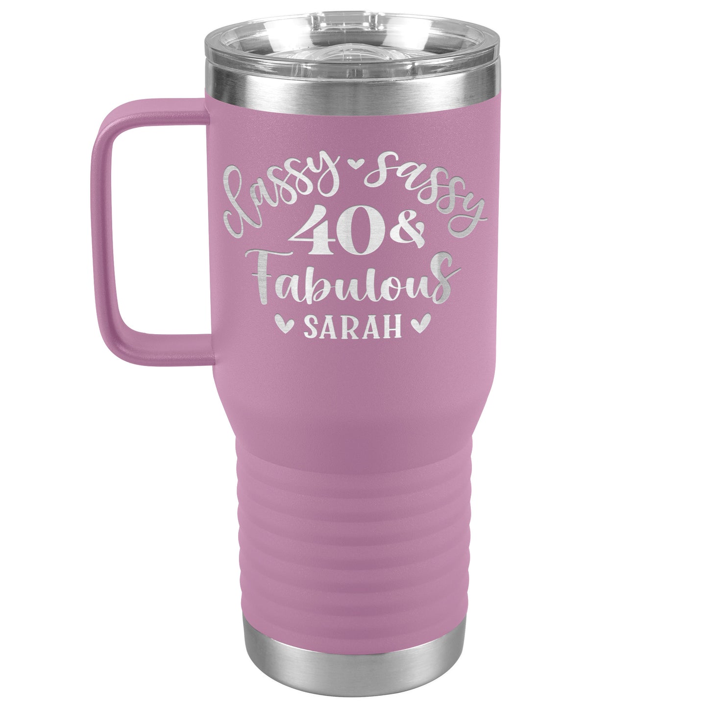 Classy Sassy 40 and Fabulous Birthday Tumbler