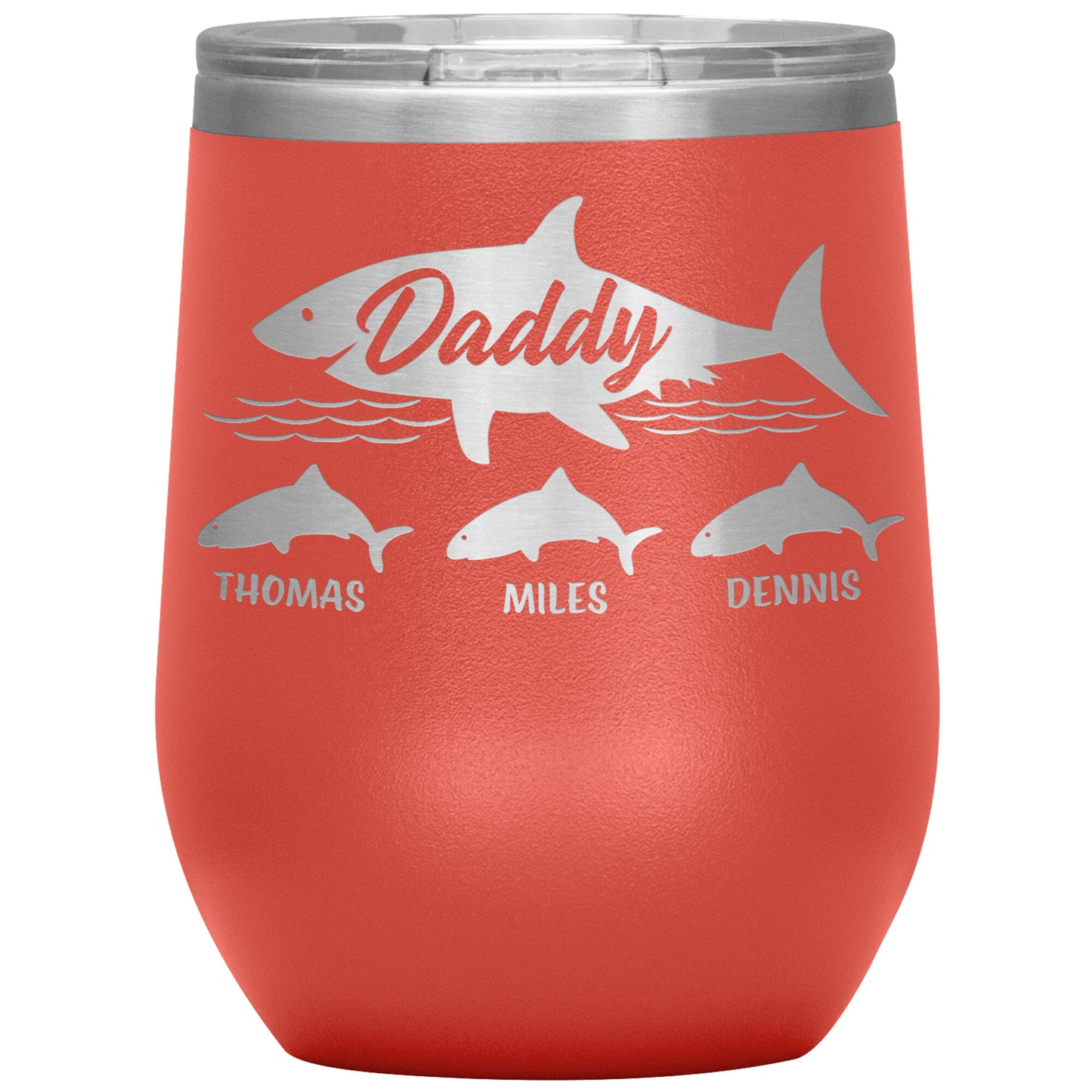 Daddy Shark Tumbler