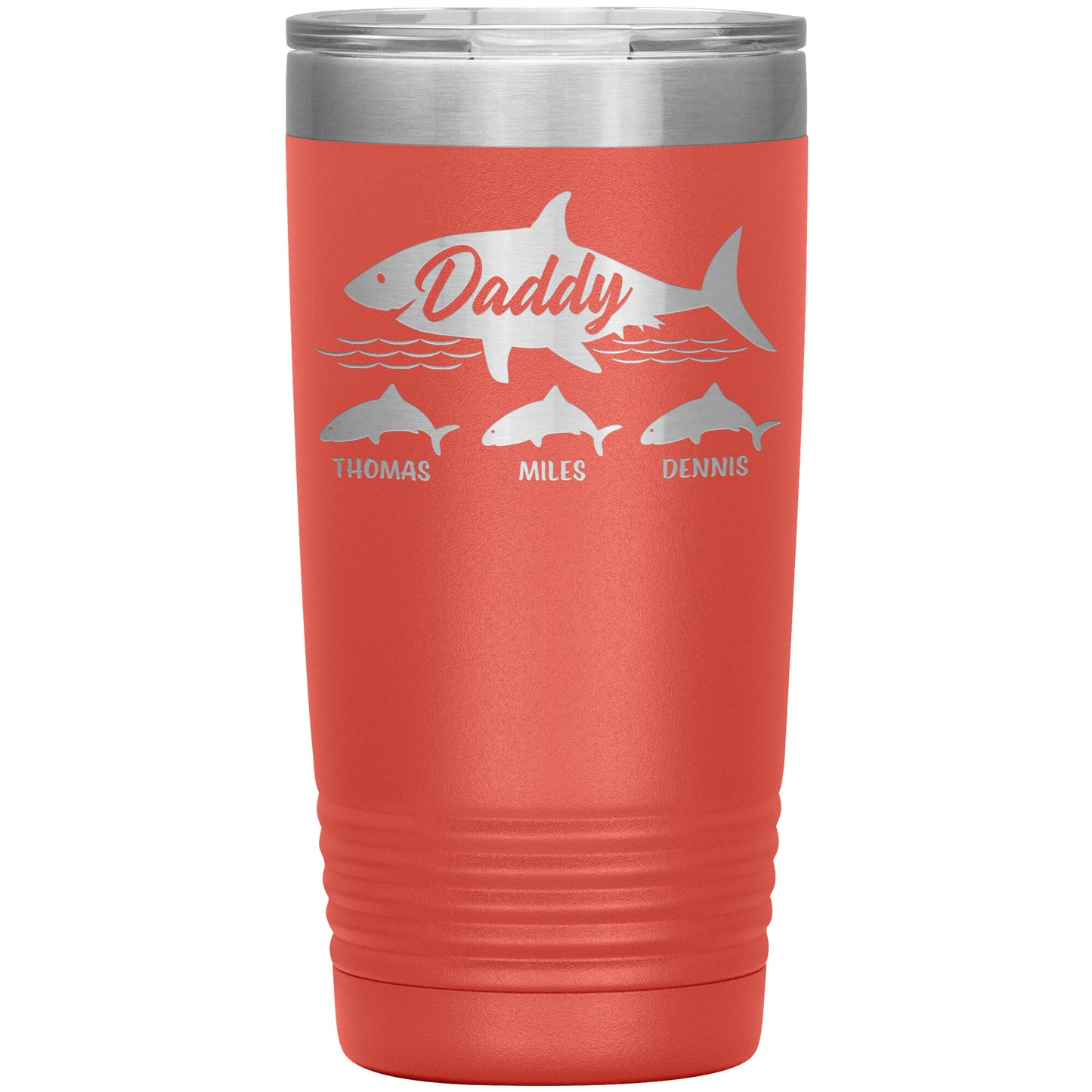 Daddy Shark Tumbler