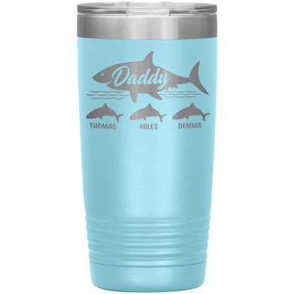 Daddy Shark Tumbler