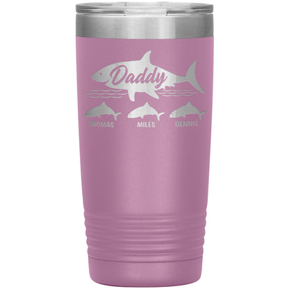Daddy Shark Tumbler