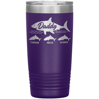 Daddy Shark Tumbler