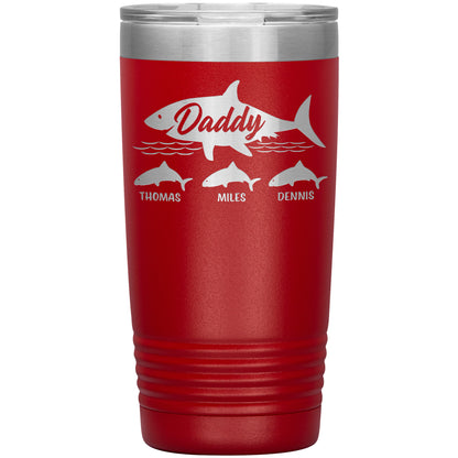 Daddy Shark Tumbler