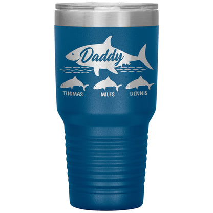 Daddy Shark Tumbler