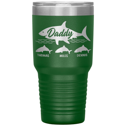 Daddy Shark Tumbler