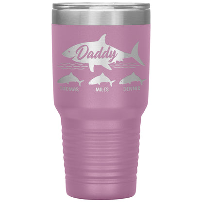 Daddy Shark Tumbler